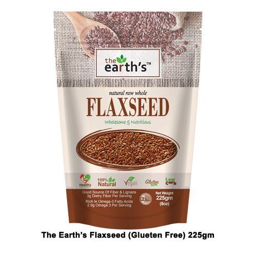 Earth's Flaxseed G/Free 225gm