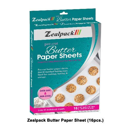 Zealpack Butter Paper Sheet 16's (NEW ARRIVAL)