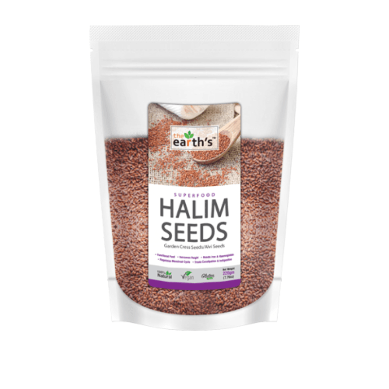 Earth's Halim Seeds 220gm