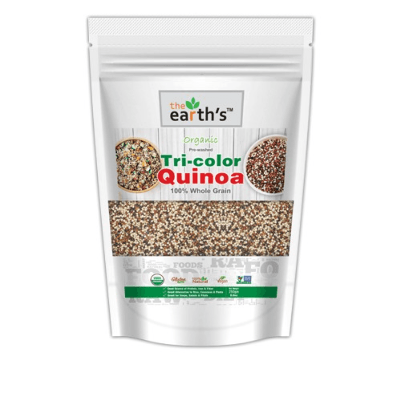 Earth's Tri Color Quinoa Organic 250gm